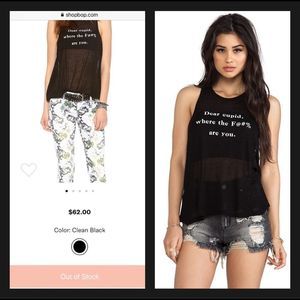 Wildfox Cupid Tank